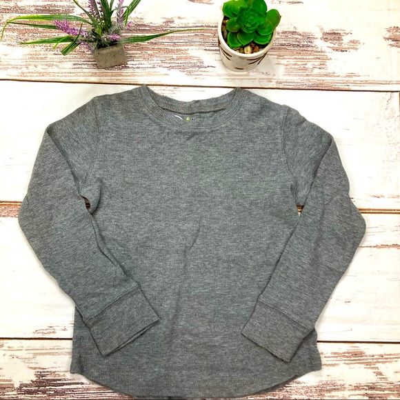 Jumping Beans Thermal Shirt Bundle Long Sleeve Black & Gray Sz M(5-6) - Picture 2 of 7